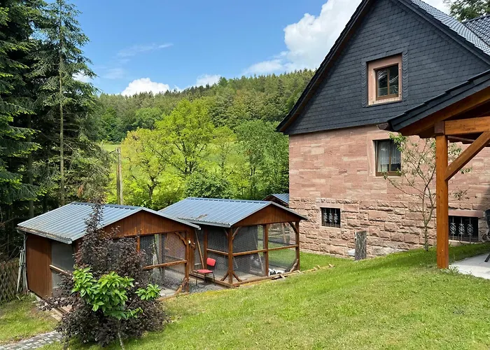 Im Wald - Mit Schwimmbad! Apartament