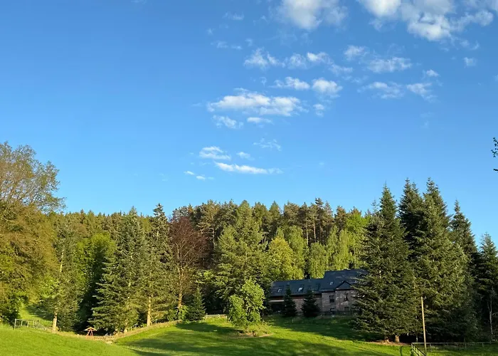 Lägenhet Im Wald - Mit Schwimmbad! Hessles